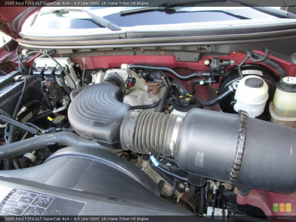 4.6 Liter SOHC 16-Valve Triton V8 Engine for the 2005 Ford F150 #72448566
