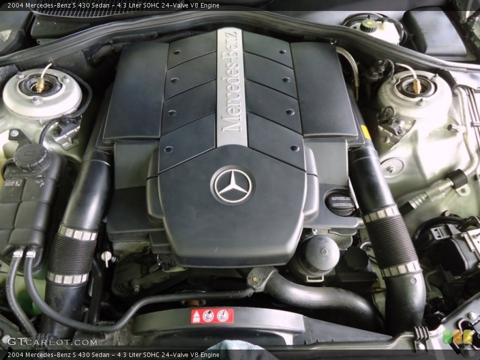 4.3 Liter SOHC 24-Valve V8 Engine for the 2004 Mercedes-Benz S #72450181