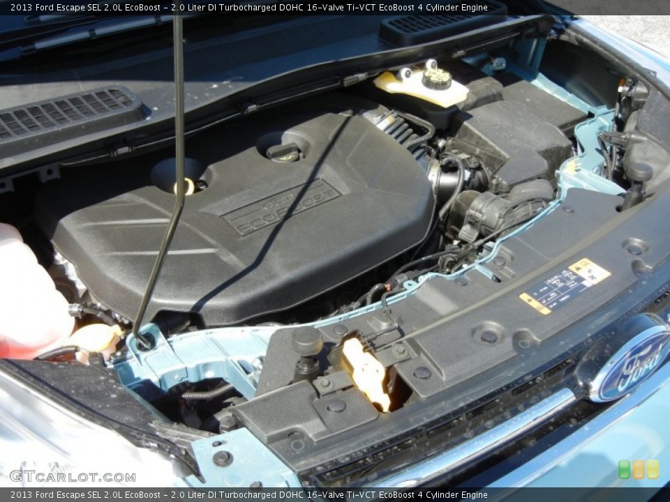 2.0 Liter DI Turbocharged DOHC 16-Valve Ti-VCT EcoBoost 4 Cylinder Engine for the 2013 Ford Escape #72454397