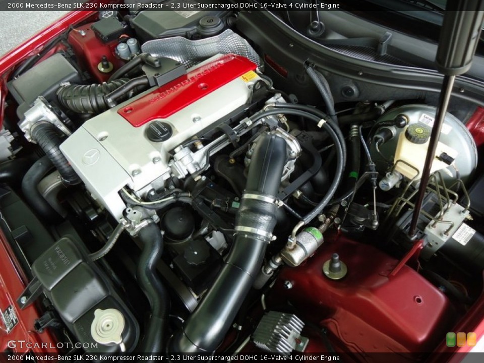 2.3 Liter Supercharged DOHC 16-Valve 4 Cylinder Engine for the 2000 Mercedes-Benz SLK #72456752