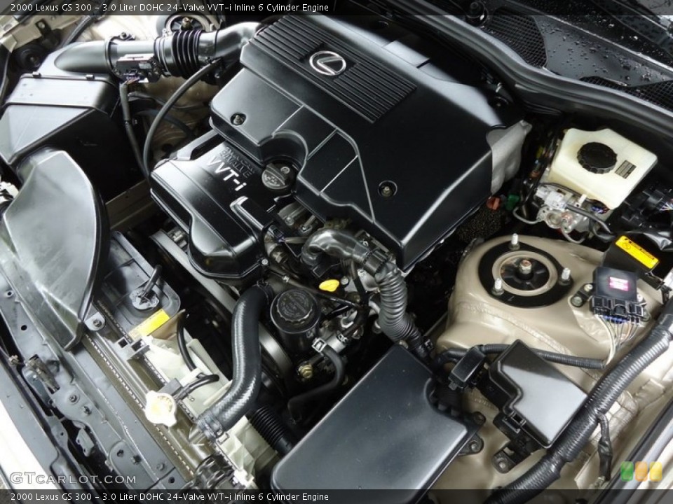 3.0 Liter DOHC 24-Valve VVT-i Inline 6 Cylinder Engine for the 2000 Lexus GS #72459362