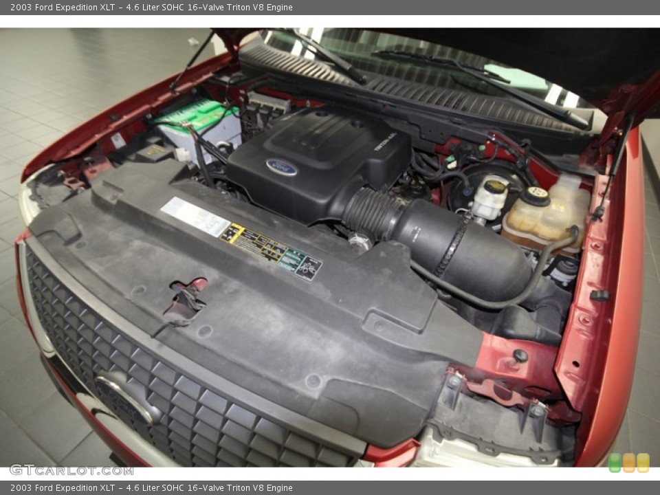 4.6 Liter SOHC 16-Valve Triton V8 Engine for the 2003 Ford Expedition #72460899