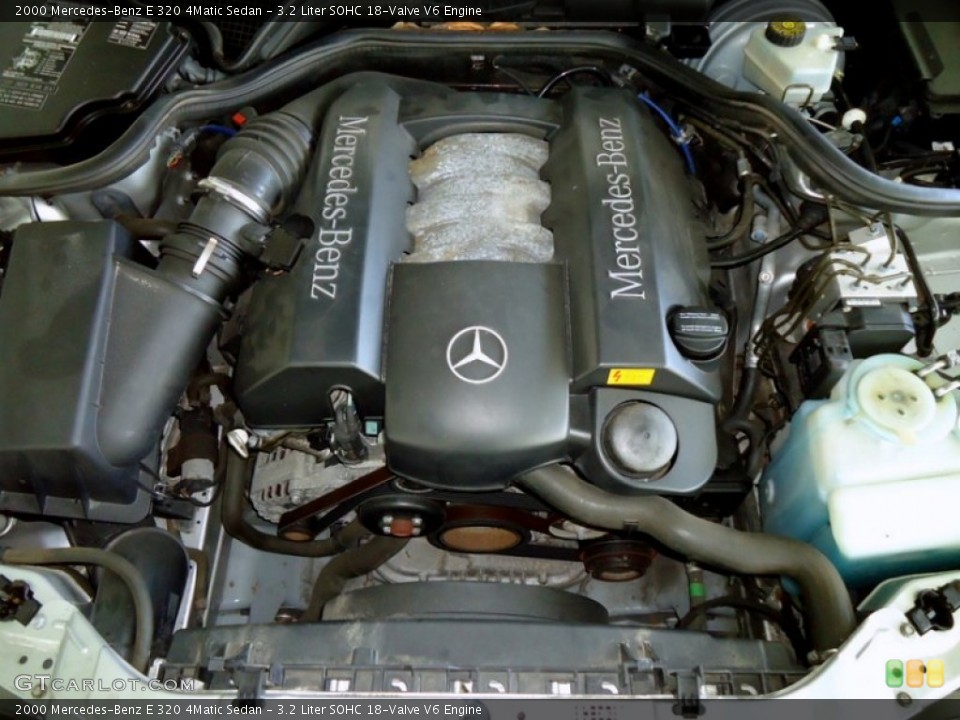 3.2 Liter SOHC 18-Valve V6 Engine for the 2000 Mercedes-Benz E #72463090