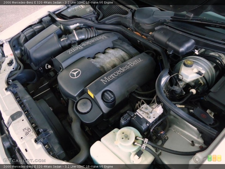 3.2 Liter SOHC 18-Valve V6 Engine for the 2000 Mercedes-Benz E #72463102