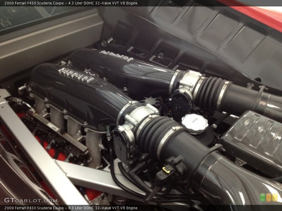 4.3 Liter DOHC 32-Valve VVT V8 Engine for the 2009 Ferrari F430 #72463531