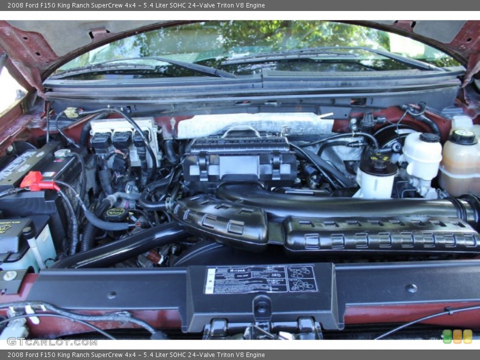 5.4 Liter SOHC 24-Valve Triton V8 Engine for the 2008 Ford F150 #72478156