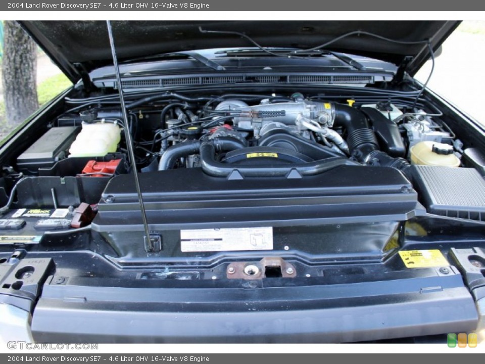 4.6 Liter OHV 16-Valve V8 Engine for the 2004 Land Rover Discovery #72479974