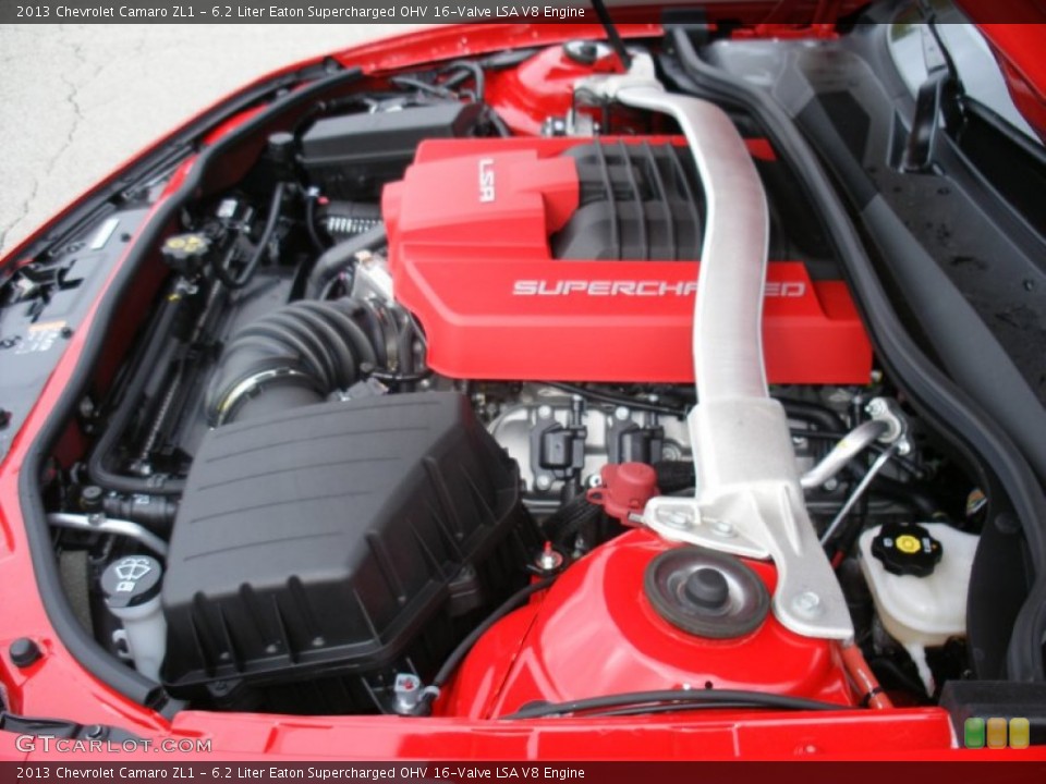 6.2 Liter Eaton Supercharged OHV 16-Valve LSA V8 Engine for the 2013 Chevrolet Camaro #72488668