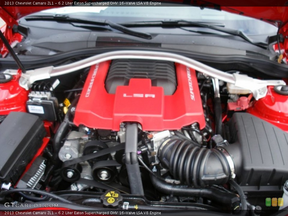 6.2 Liter Eaton Supercharged OHV 16-Valve LSA V8 Engine for the 2013 Chevrolet Camaro #72488687