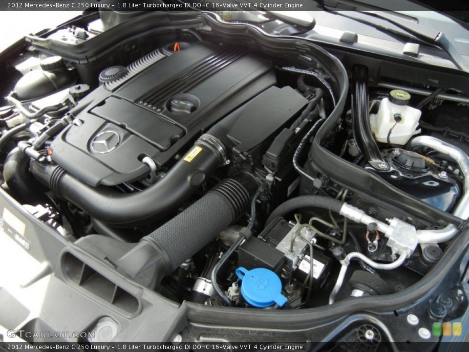 1.8 Liter Turbocharged DI DOHC 16-Valve VVT 4 Cylinder Engine for the 2012 Mercedes-Benz C #72495835