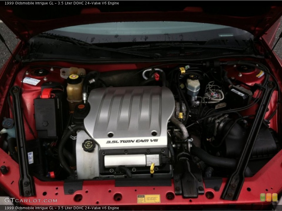 3.5 Liter DOHC 24-Valve V6 1999 Oldsmobile Intrigue Engine