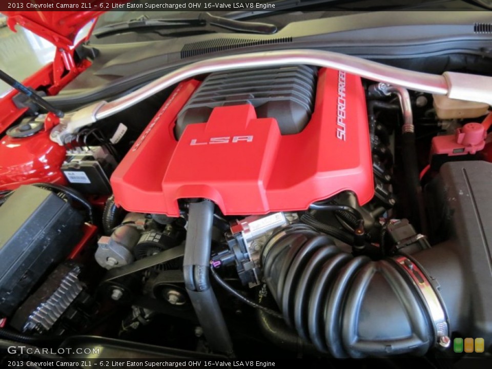 6.2 Liter Eaton Supercharged OHV 16-Valve LSA V8 Engine for the 2013 Chevrolet Camaro #72502760