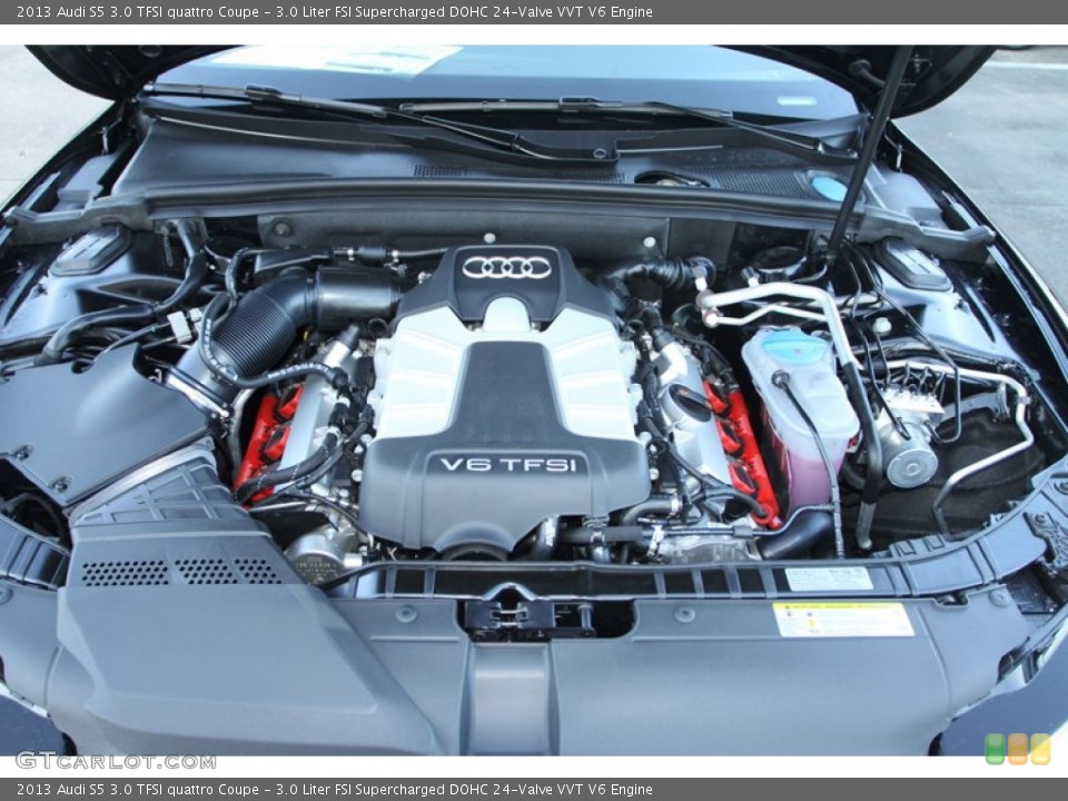 3.0 Liter FSI Supercharged DOHC 24-Valve VVT V6 Engine for the 2013 Audi S5 #72518979