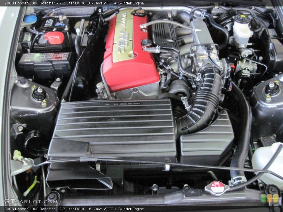 2.2 Liter DOHC 16-Valve VTEC 4 Cylinder Engine for the 2008 Honda S2000 #72541648