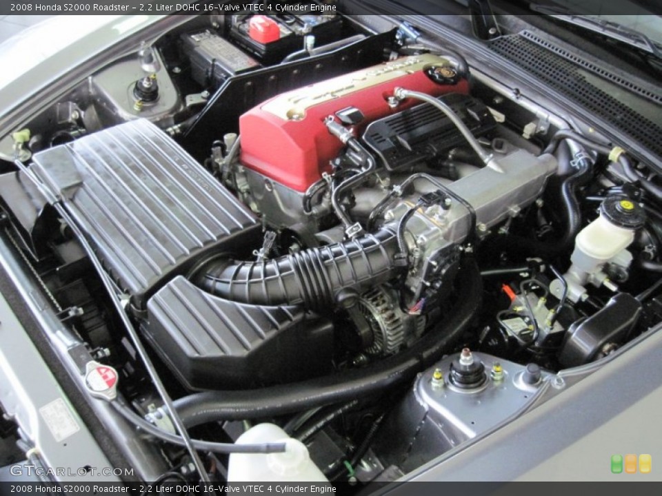 2.2 Liter DOHC 16-Valve VTEC 4 Cylinder Engine for the 2008 Honda S2000 #72541665