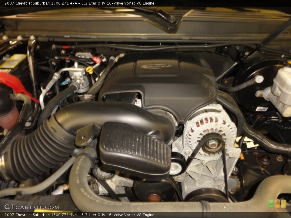 5.3 Liter OHV 16-Valve Vortec V8 Engine for the 2007 Chevrolet Suburban #72549682