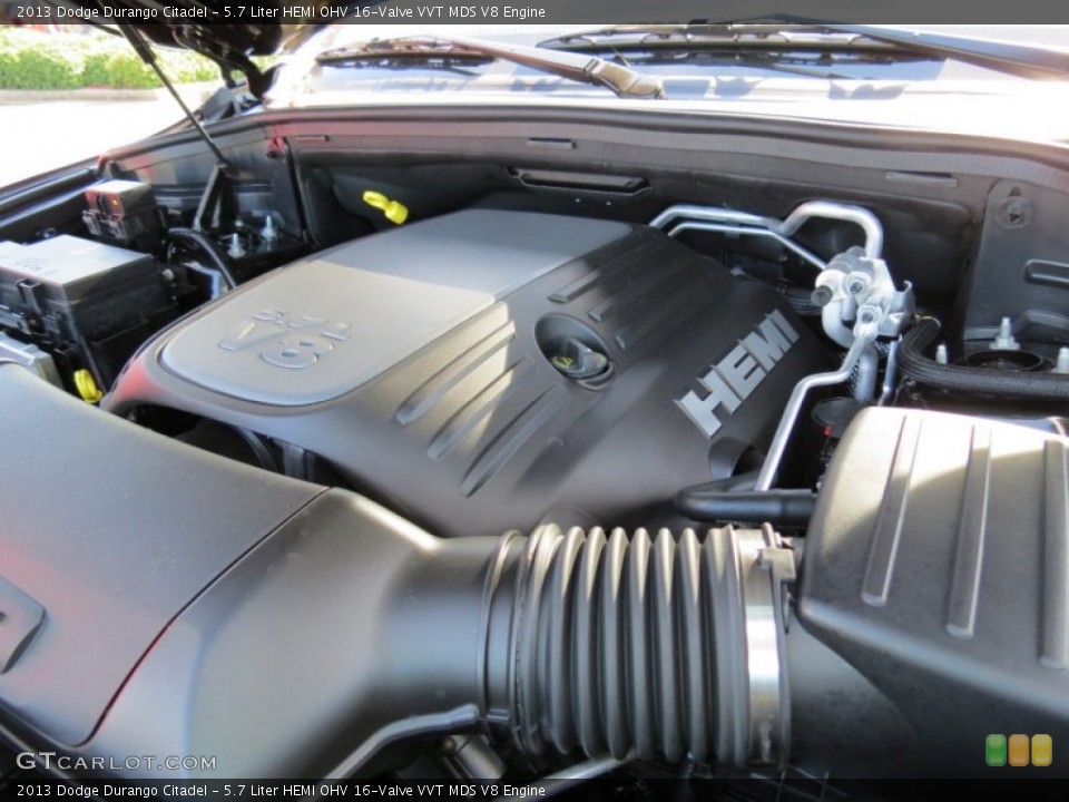 5.7 Liter HEMI OHV 16-Valve VVT MDS V8 Engine for the 2013 Dodge Durango #72562262