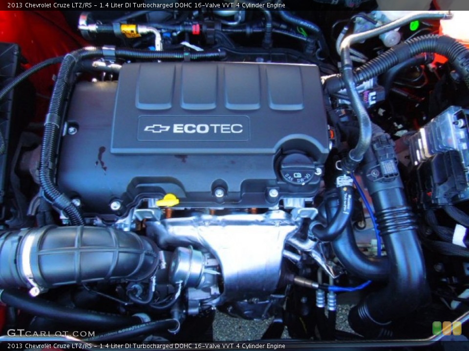 1.4 Liter DI Turbocharged DOHC 16-Valve VVT 4 Cylinder Engine for the 2013 Chevrolet Cruze #72571536