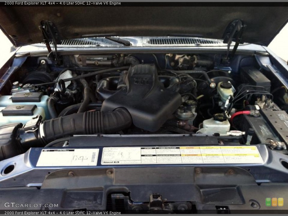 4.0 Liter SOHC 12-Valve V6 Engine for the 2000 Ford Explorer #72592758