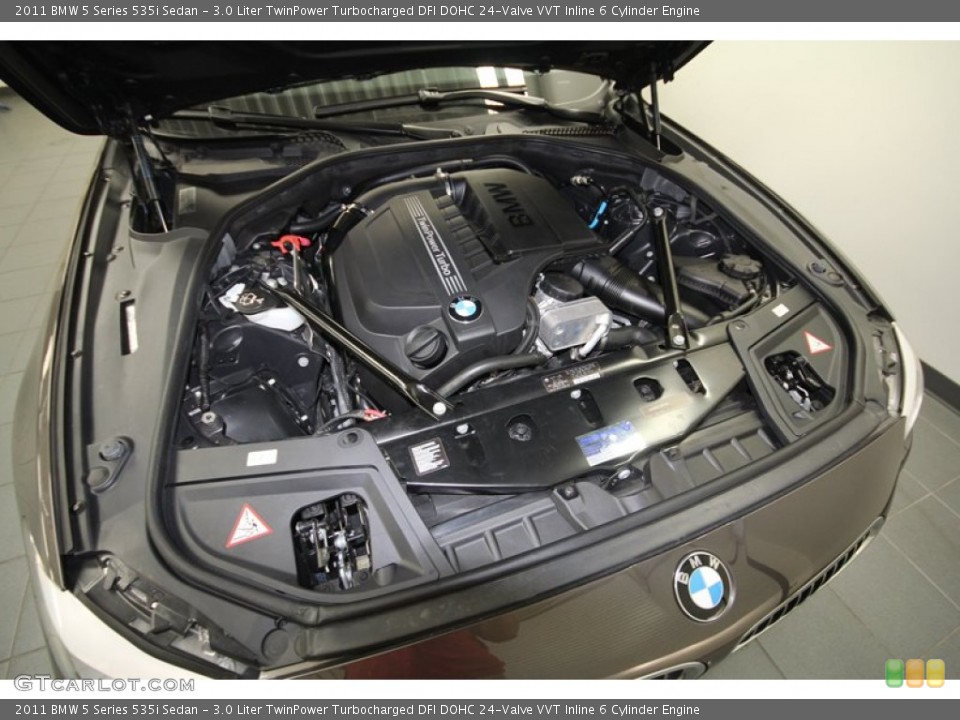 3.0 Liter TwinPower Turbocharged DFI DOHC 24-Valve VVT Inline 6 Cylinder Engine for the 2011 BMW 5 Series #72599165