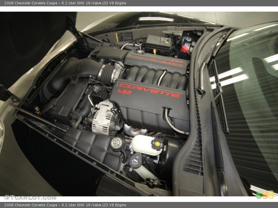 6.2 Liter OHV 16-Valve LS3 V8 Engine for the 2008 Chevrolet Corvette #72600046