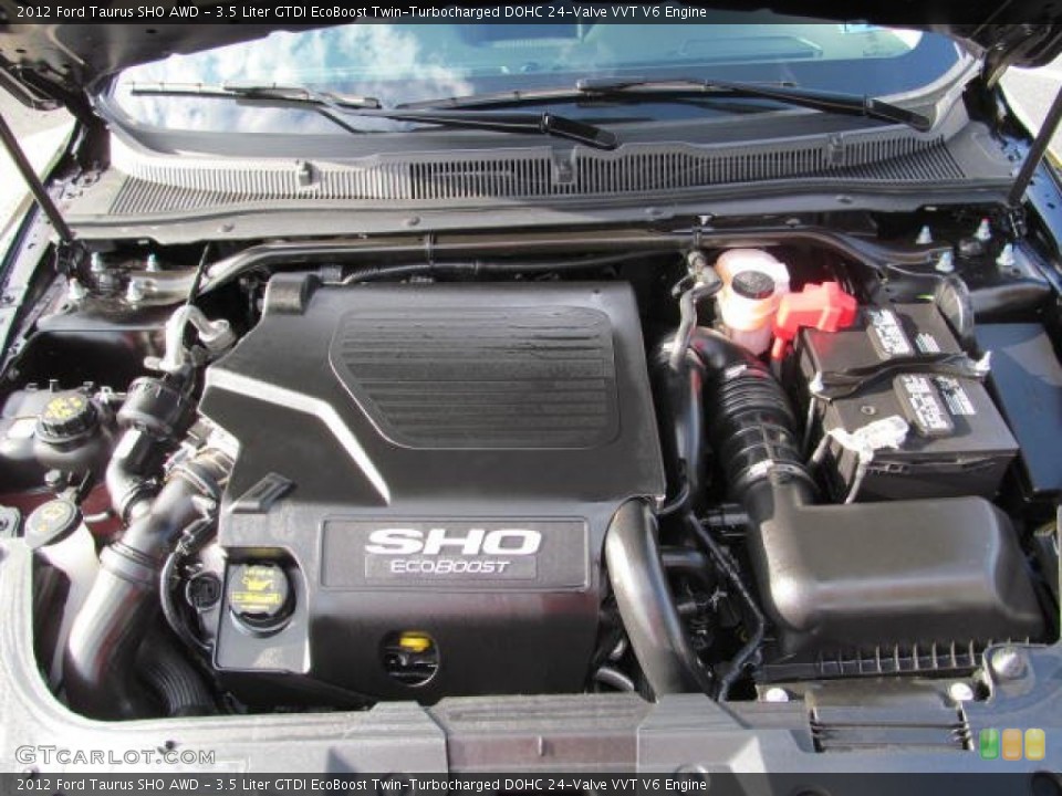 3.5 Liter GTDI EcoBoost Twin-Turbocharged DOHC 24-Valve VVT V6 Engine for the 2012 Ford Taurus #72603534