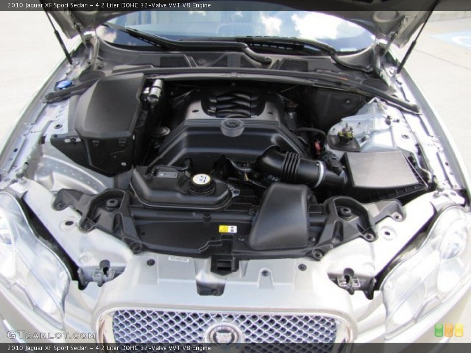 4.2 Liter DOHC 32-Valve VVT V8 Engine for the 2010 Jaguar XF #72603680