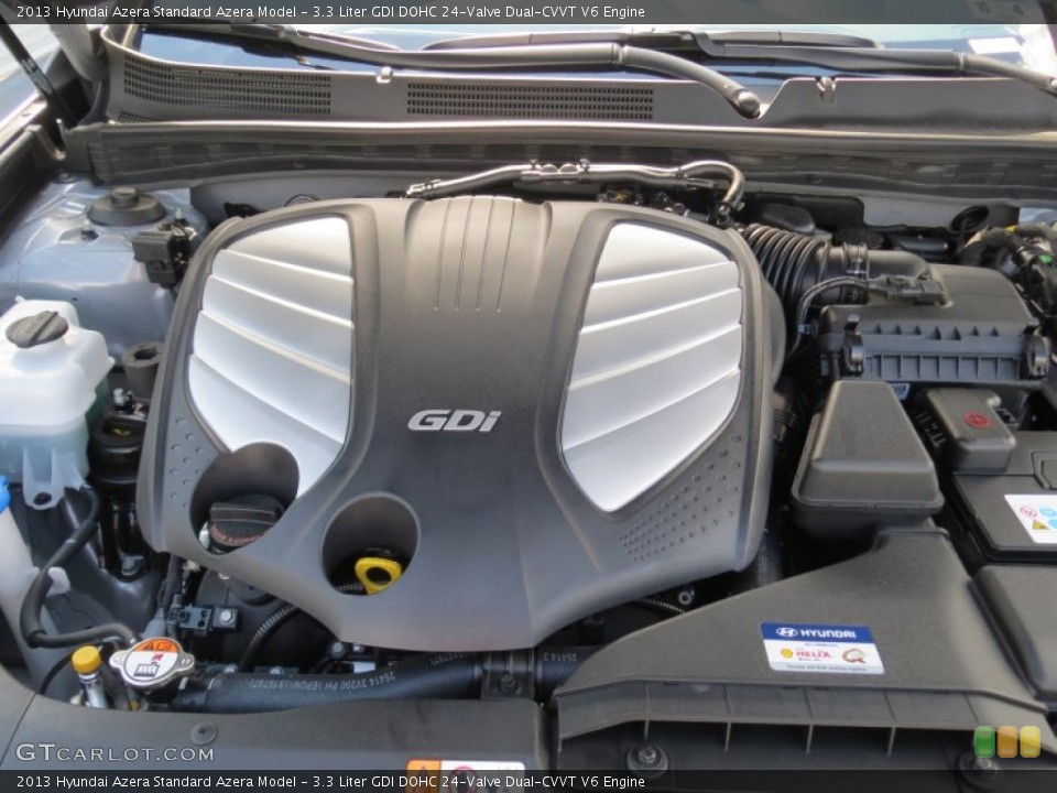 3.3 Liter GDI DOHC 24-Valve Dual-CVVT V6 Engine for the 2013 Hyundai Azera #72616190