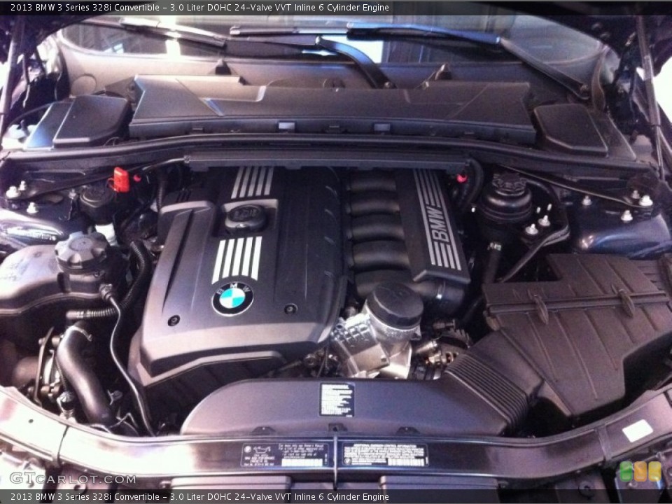 3.0 Liter DOHC 24-Valve VVT Inline 6 Cylinder Engine for the 2013 BMW 3 Series #72617503