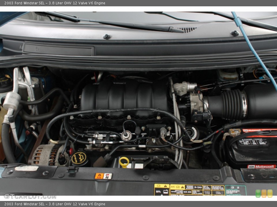 3.8 Liter OHV 12 Valve V6 Engine for the 2003 Ford Windstar #72618002