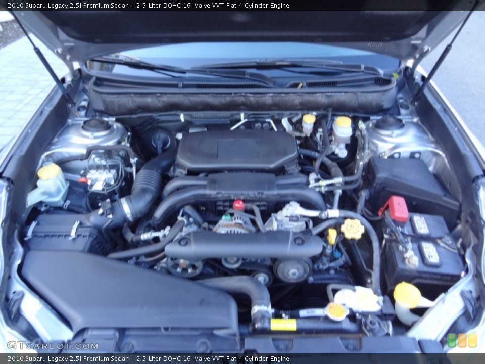 2.5 Liter DOHC 16-Valve VVT Flat 4 Cylinder Engine for the 2010 Subaru Legacy #72622821
