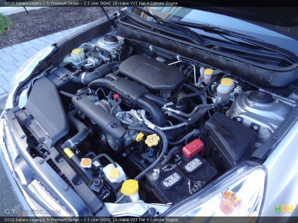 2.5 Liter DOHC 16-Valve VVT Flat 4 Cylinder Engine for the 2010 Subaru Legacy #72622850