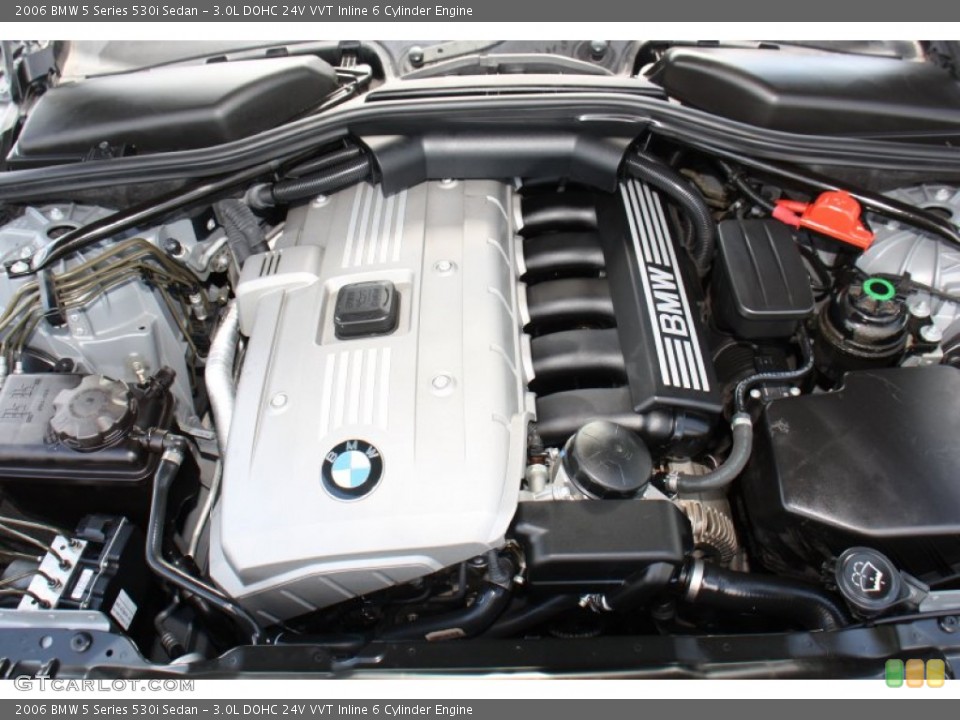 3.0L DOHC 24V VVT Inline 6 Cylinder Engine for the 2006 BMW 5 Series #72629479