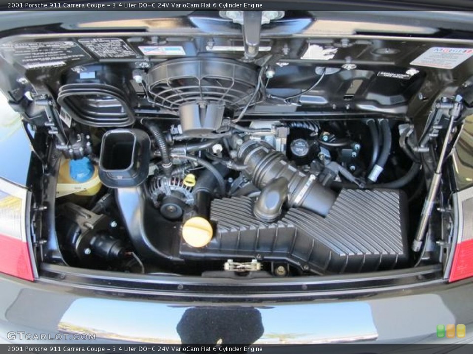 3.4 Liter DOHC 24V VarioCam Flat 6 Cylinder Engine for the 2001 Porsche 911 #72632543