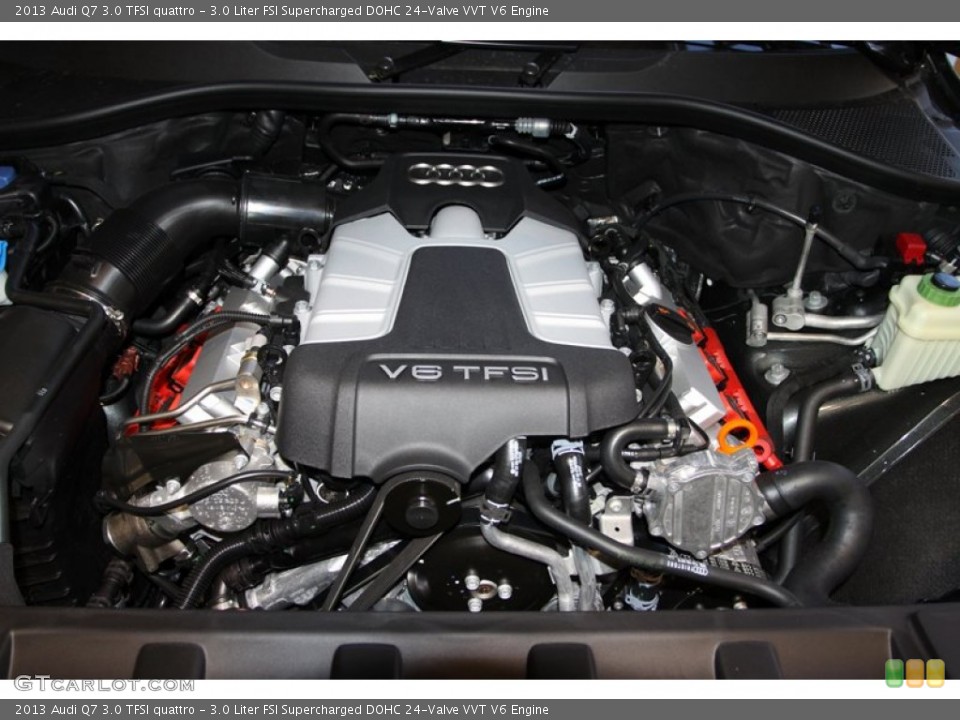 3.0 Liter FSI Supercharged DOHC 24-Valve VVT V6 Engine for the 2013 Audi Q7 #72634094