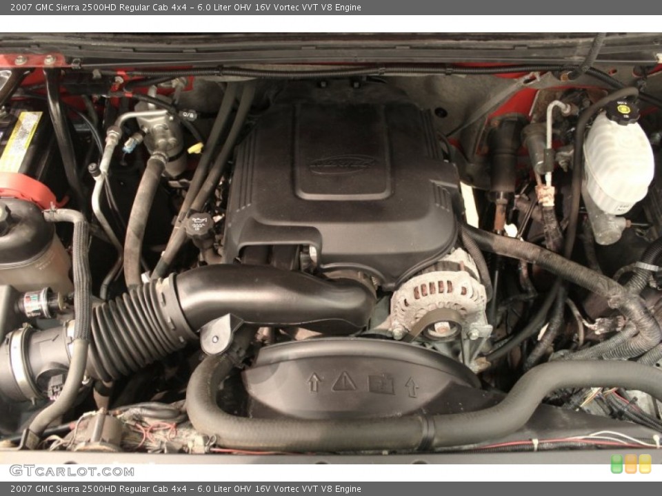 6.0 Liter OHV 16V Vortec VVT V8 Engine for the 2007 GMC Sierra 2500HD #72635843