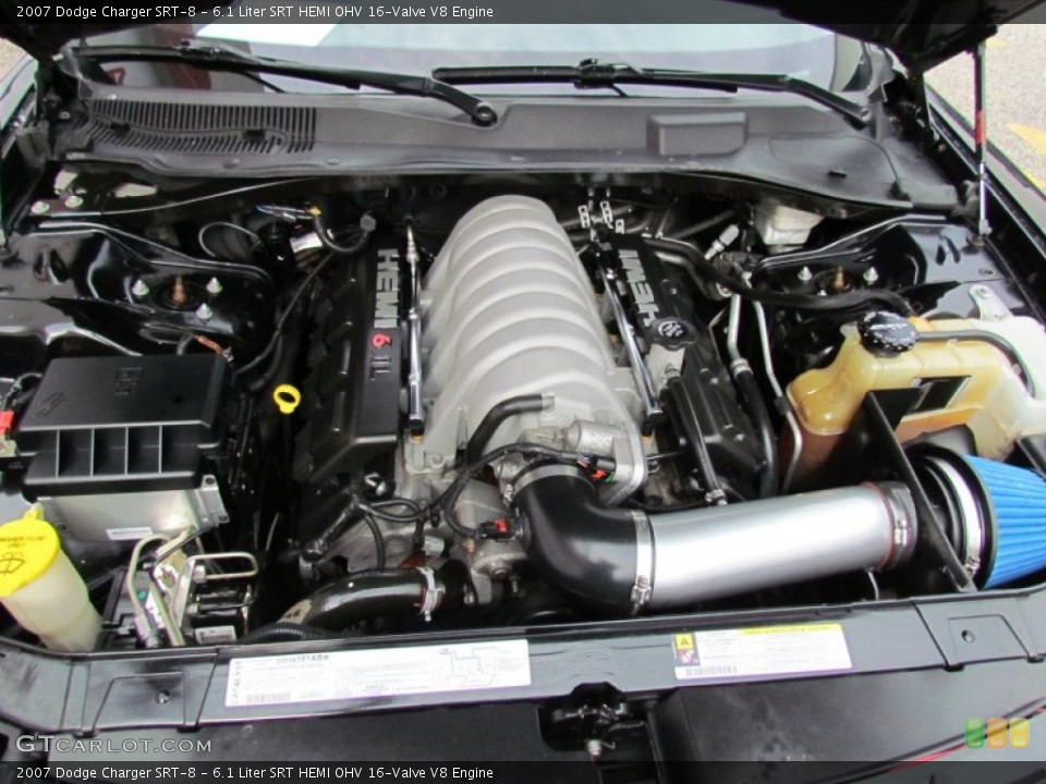 6.1 Liter SRT HEMI OHV 16-Valve V8 Engine for the 2007 Dodge Charger #72642074