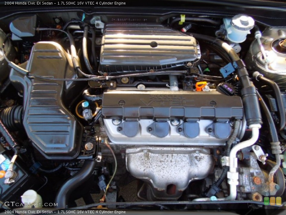 1.7L SOHC 16V VTEC 4 Cylinder Engine for the 2004 Honda Civic #72642203