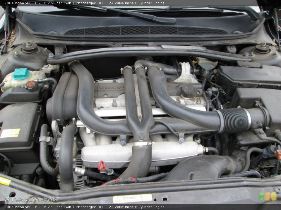 T6 2.9 Liter Twin Turbocharged DOHC 24 Valve Inline 6 Cylinder Engine for the 2004 Volvo S80 #72643661