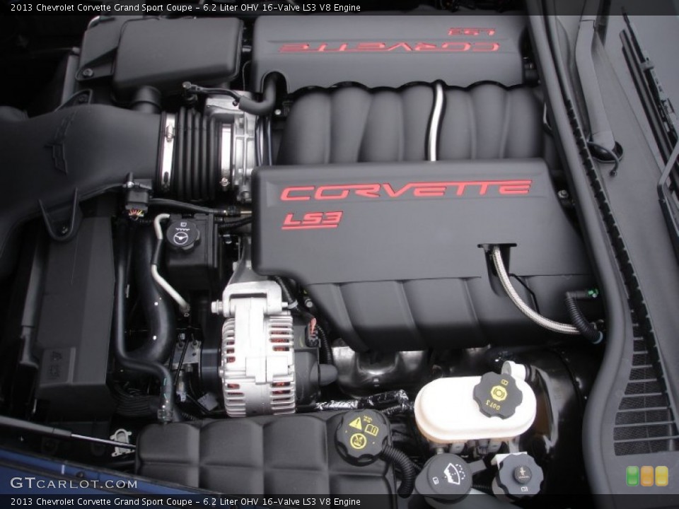 6.2 Liter OHV 16-Valve LS3 V8 Engine for the 2013 Chevrolet Corvette #72660454