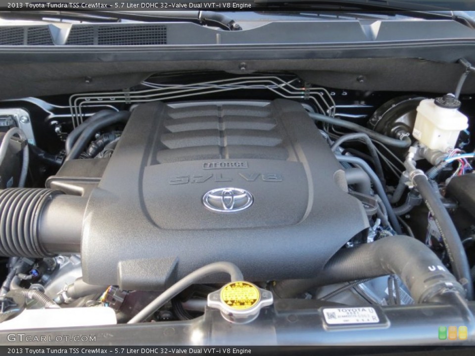 5.7 Liter DOHC 32-Valve Dual VVT-i V8 Engine for the 2013 Toyota Tundra #72664549