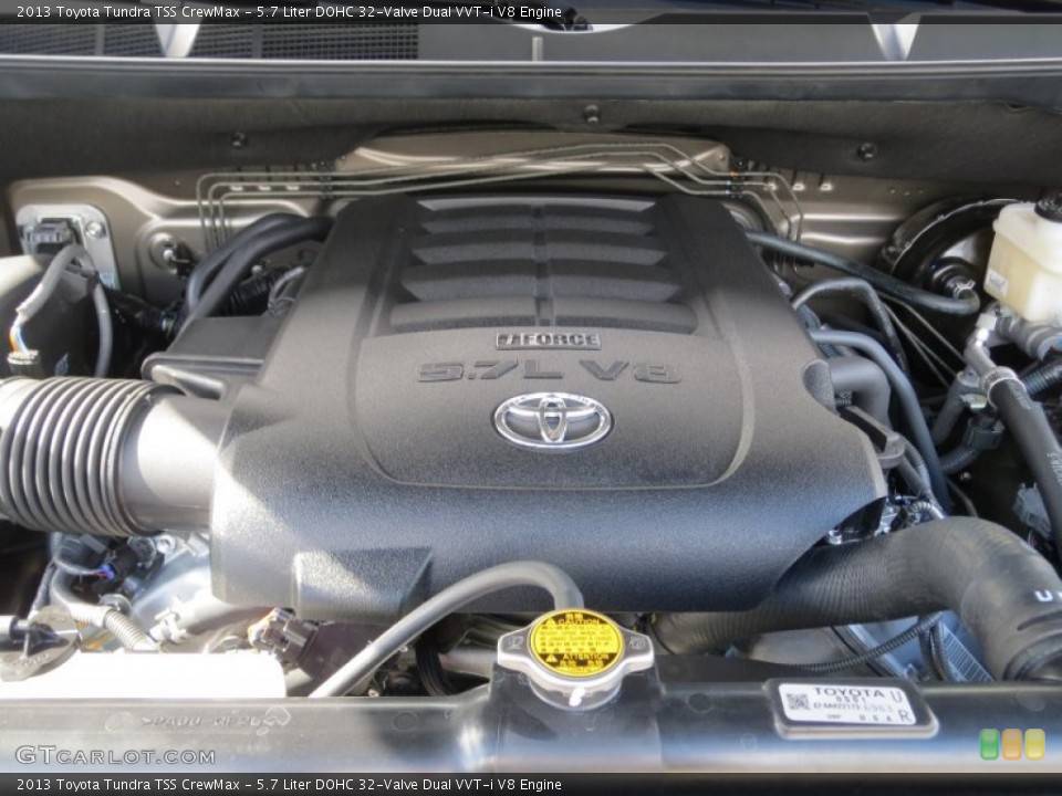 5.7 Liter DOHC 32-Valve Dual VVT-i V8 Engine for the 2013 Toyota Tundra #72665323