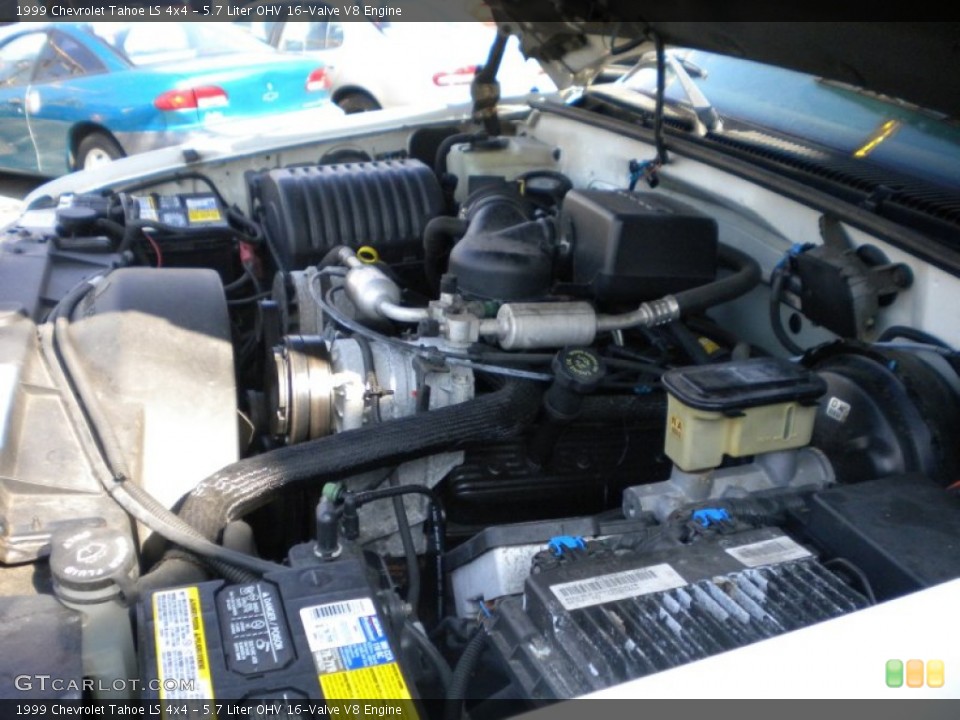 5.7 Liter OHV 16-Valve V8 Engine for the 1999 Chevrolet Tahoe #72667861