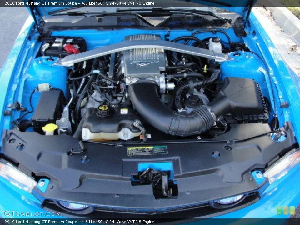 4.6 Liter SOHC 24-Valve VVT V8 Engine for the 2010 Ford Mustang #72683983