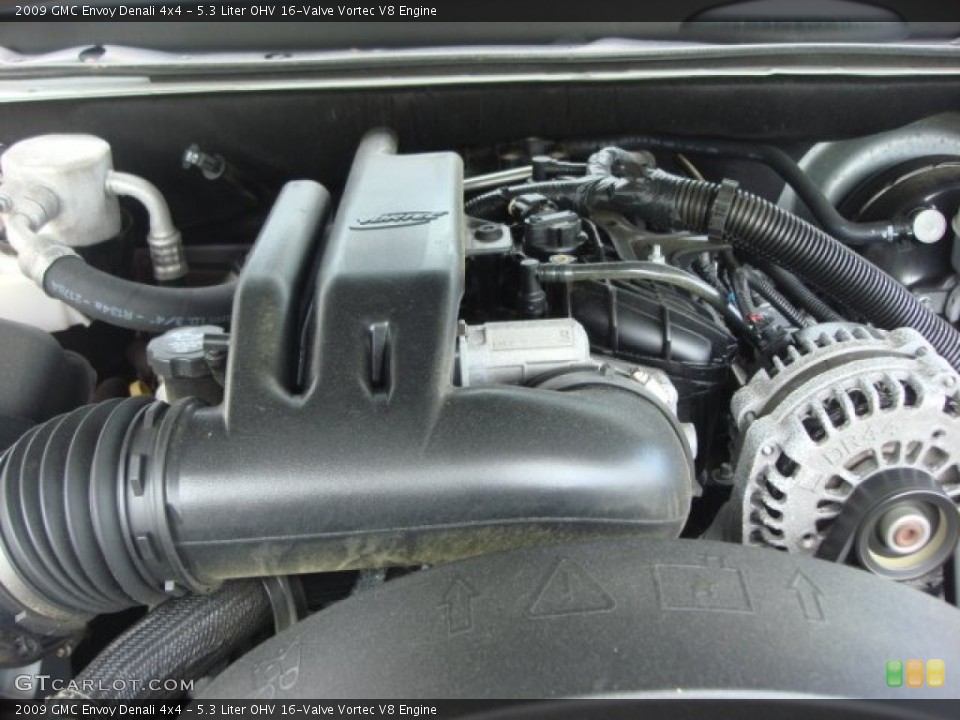 5.3 Liter OHV 16-Valve Vortec V8 2009 GMC Envoy Engine