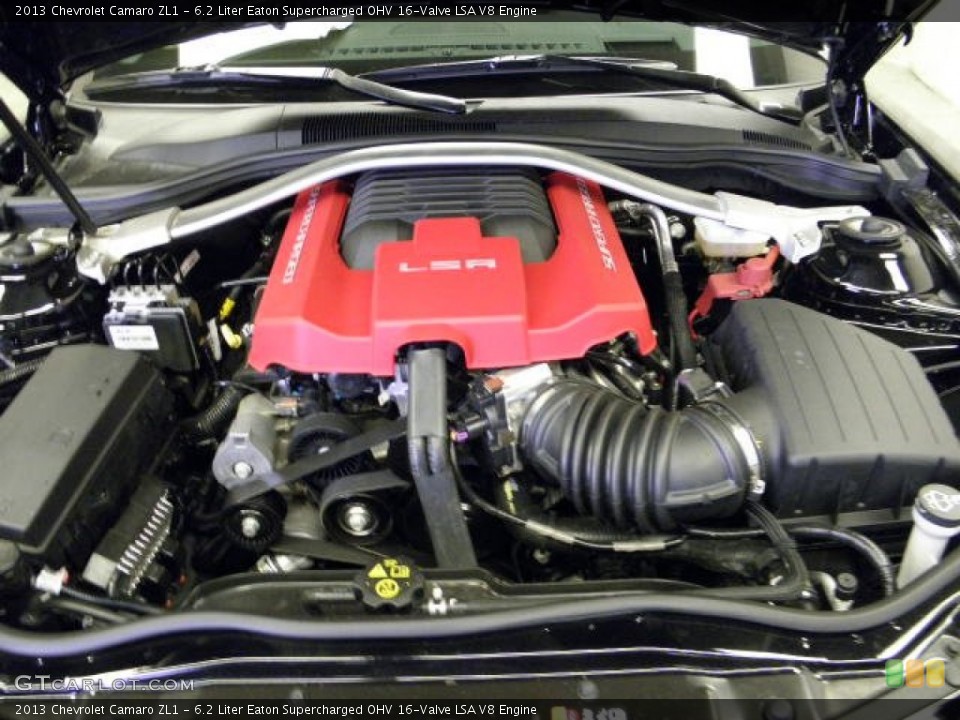 6.2 Liter Eaton Supercharged OHV 16-Valve LSA V8 Engine for the 2013 Chevrolet Camaro #72692350