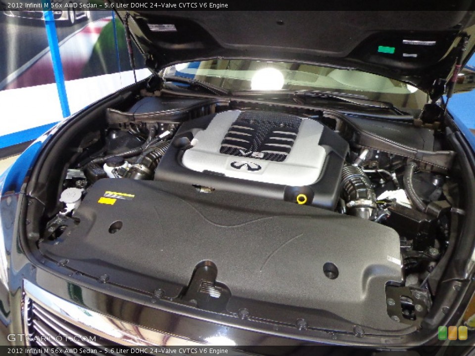 5.6 Liter DOHC 24-Valve CVTCS V6 Engine for the 2012 Infiniti M #72692938