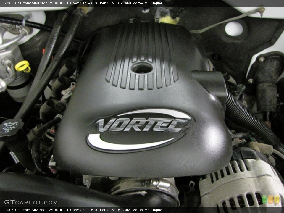 6.0 Liter OHV 16-Valve Vortec V8 Engine for the 2005 Chevrolet Silverado 2500HD #72693934