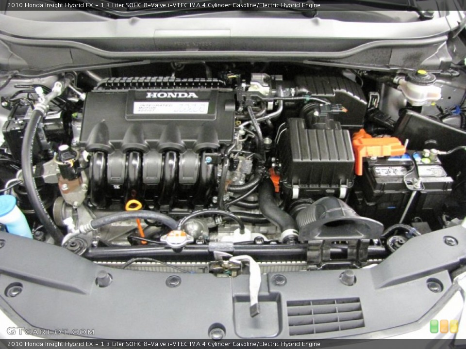 1.3 Liter SOHC 8-Valve i-VTEC IMA 4 Cylinder Gasoline/Electric Hybrid Engine for the 2010 Honda Insight #72696079