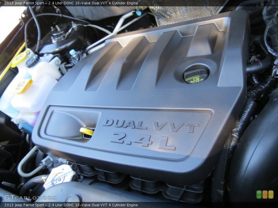 2.4 Liter DOHC 16-Valve Dual VVT 4 Cylinder Engine for the 2013 Jeep Patriot #72702916